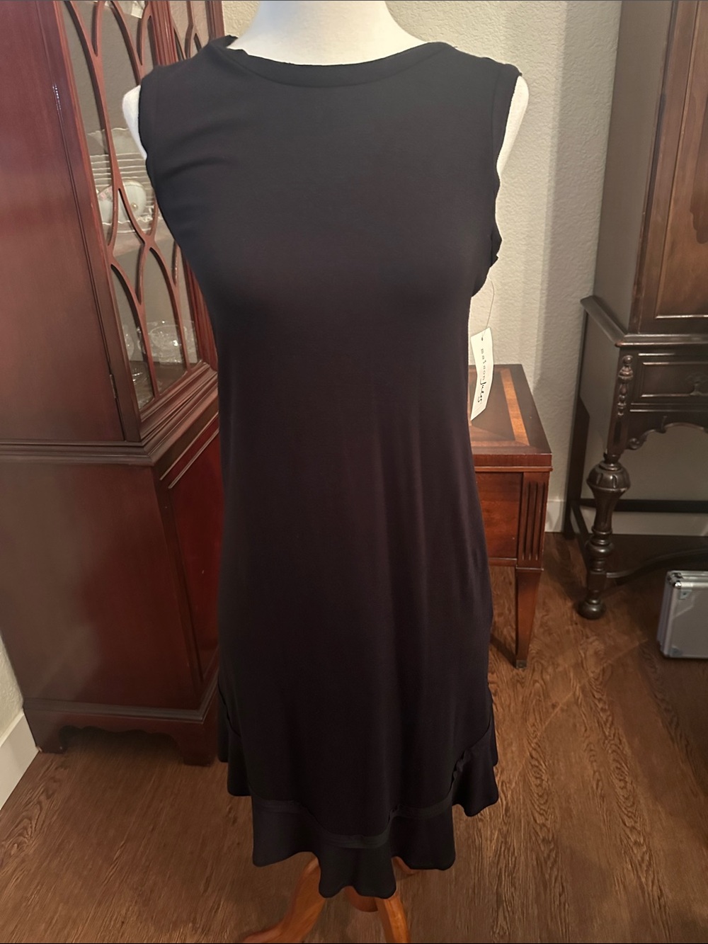 NWT Maison Jules Black Sheath Dress